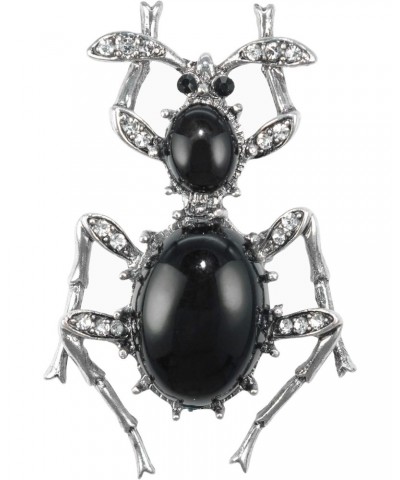 Antique Insect Ant Brooches For Women,Silver Tone Black Enamel Clothing Fashion Accessories Brooch Pins BZ269 $10.63 Brooches...