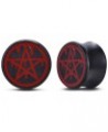 Saddle Flared Plugs and Tunnels Piercing Gauges Wood Star Logo Earrings Stretchers. M840 5/8"(16mm) $10.04 Body Jewelry